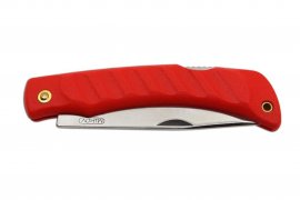 Couteau Mikov Crocodile 243-NH-1 / clip - rouge
