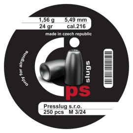 Presslug PS Slugs 5,49mm/.216, 1,56g/24gr 250pcs