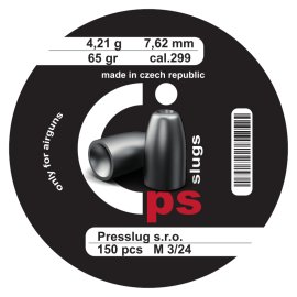 Presslug PS Slugs 7,62mm/.299, 4,21g/65gr 150pcs