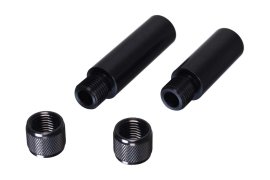 Adaptateur pour modérateur de son 1/2 UNF avec rallonge 50mm