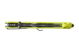 Couteau de secours ESP à lame dentelée - jaune