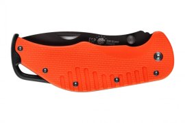 Couteau EDC pliant ESP à lame lisse - orange