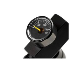 Adaptateur ON/OFF avec manomètre pour cartouche CO2 88 g pour Umarex T4E TX / HDX 68 et Sig Sauer MCX / MPX