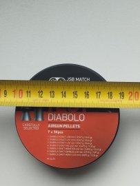Avis : Diabolo JSB Exact Test pour carabine 4,5mm 350pcs - 1