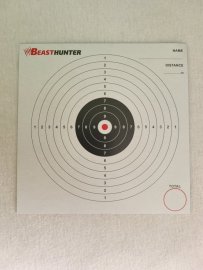 Avis : Cibles Beast Hunter 17x17 - 100 pcs - 1