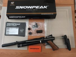 Avis : Pistolet à air comprimé Snowpeak PP750L 5,5mm - 1