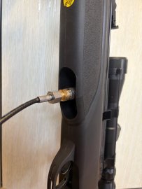 Avis : Raccord rapide long pour remplissage d’armes PCP 1/8" BSP - 2