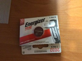 Avis : Batterie Panasonic CR-2032 3V Lithium 1pc - 1