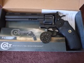 Avis : Revolver à air comprimé Umarex Colt Python 6" noir Diabolo/BB 4,5mm - 1