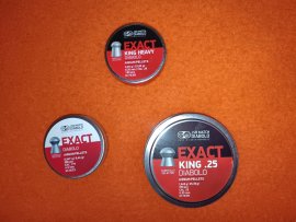Avis : Diabolo JSB Exact King 6,35mm 350pcs - 1