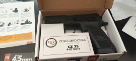 Avis : Pistolet à air comprimé ASG CZ 75 P-07 Duty Blowback 4,5mm - 1