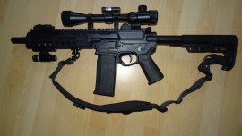 Avis : Pistolet mitrailleur à air comprimé Umarex Strike Force Full-Auto 4,5mm - 1