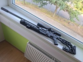 Beoordelingen: Luchtbuks EPIC TWO 6,35mm, CZ 700mm, CFB, Arca-Swiss L, inklapbare kolf - 3