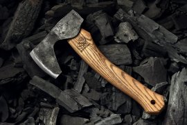 Hachette BeaverCraft Compact Long-Bearded Bushcraft Hatchet AX6 4