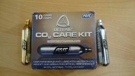 Beoordelingen: CO2 patronen ULTRAIR CARE KIT 12g ASG 10 stuks - 1