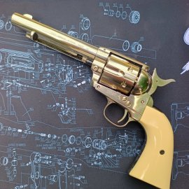 Avis : Revolver à air comprimé Umarex Colt SAA .45 Diabolo nickel 4,5 mm - 2