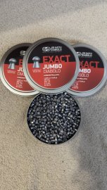 Beoordelingen: Diabolo JSB Exact Jumbo 5,51mm 500 stuks - 1