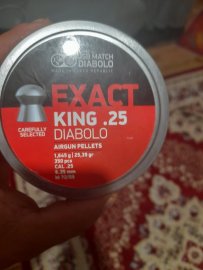 Avis : Diabolo JSB Exact King 6,35mm 350pcs - 1