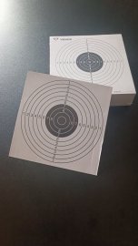 Avis : Cibles pour carabine à air Venox 14x14 100 pcs - 1
