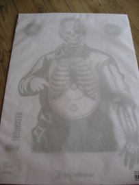 Avis : Cible silhouette Beast Hunter Terror 10 pcs - 1