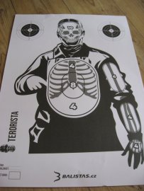 Avis : Cible silhouette Beast Hunter Terror 10 pcs - 2