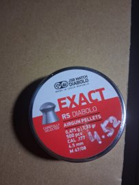 Beoordelingen: Diabolo JSB Exact RS 4,52mm 500st - 1