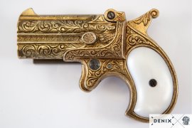 Replica dubbelloops Derringer, USA 1866 3