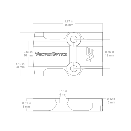Adaptateur Vector Optics MOJ/VOD 2