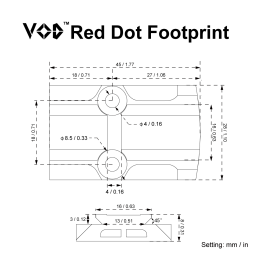 Adaptateur Vector Optics MOJ/VOD 3