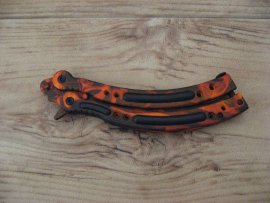 Avis : Couteau papillon Joker JKR614 Flames - 4