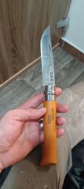 Avis : Couteau Opinel 12 Pliant Carbone Hêtre - 1