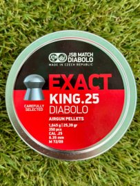 Avis : Diabolo JSB Exact King 6,35mm 350pcs - 1