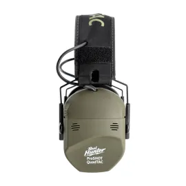 Casque antibruit électronique de tir RealHunter Active ProSHOT QuadTAC olive 3
