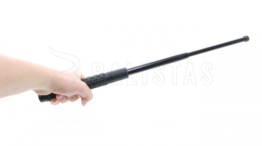 Teleskopische wapenstok 16" gehard zwart 3