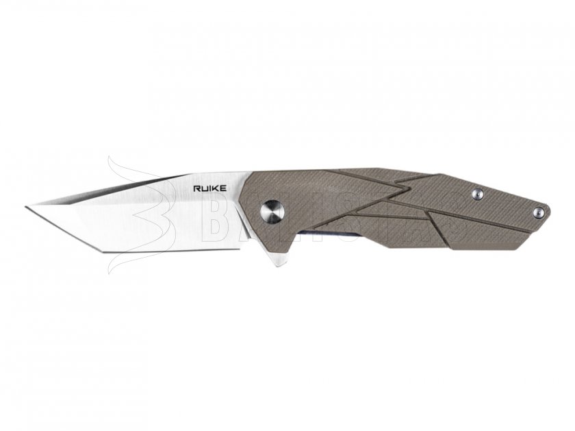 Couteau Ruike P138-W marron
