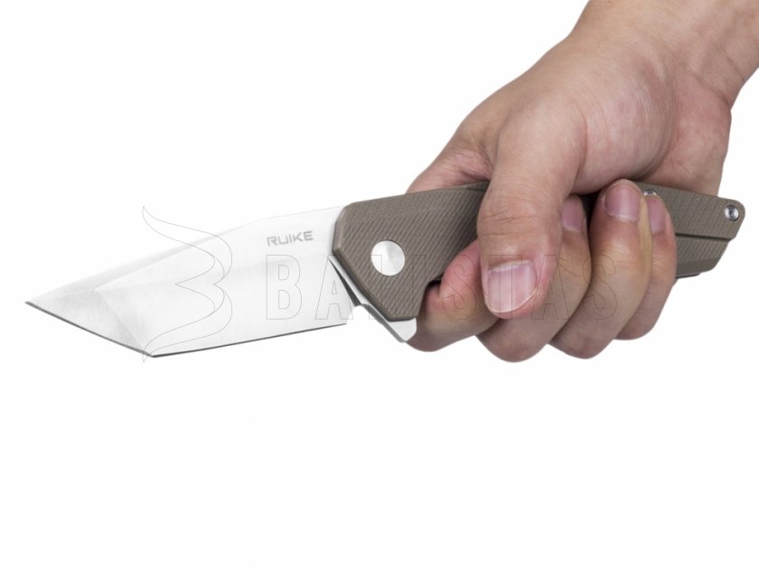 Couteau Ruike P138-W marron