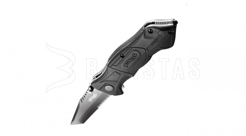 Couteau Walther Black Tac Tanto Pro