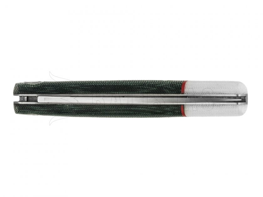 Couteau pliant Joker vert-blanc