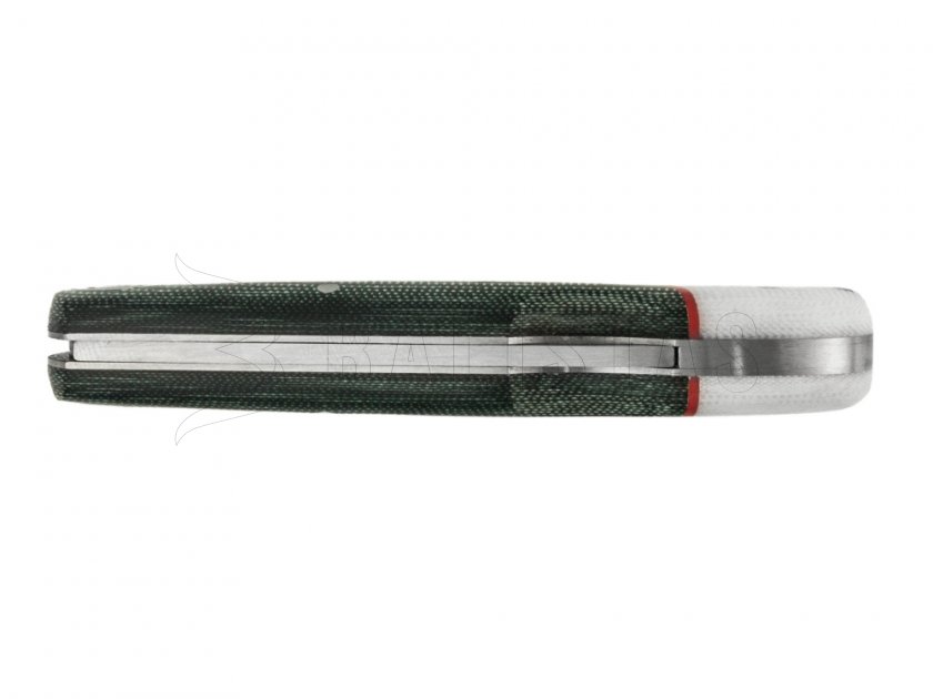 Couteau pliant Joker vert-blanc