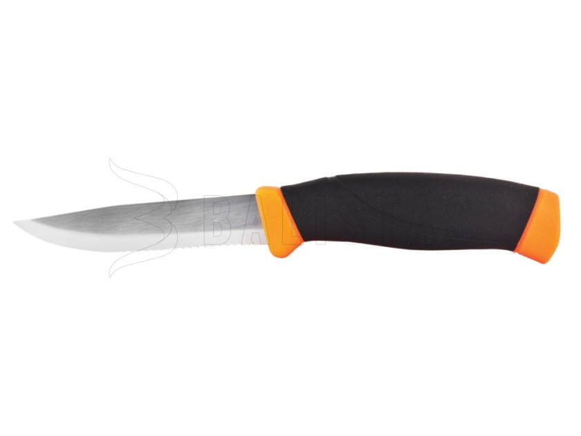 Couteau Morakniv Companion F Serrated orange zoubkovaný