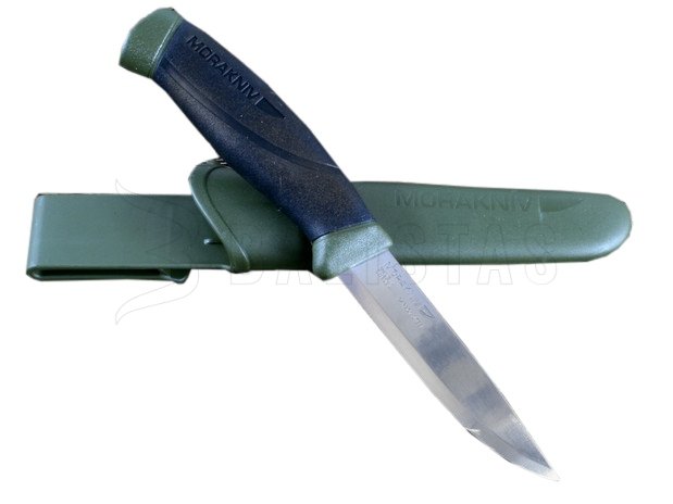 Couteau Morakniv Companion MG vert acier carbone