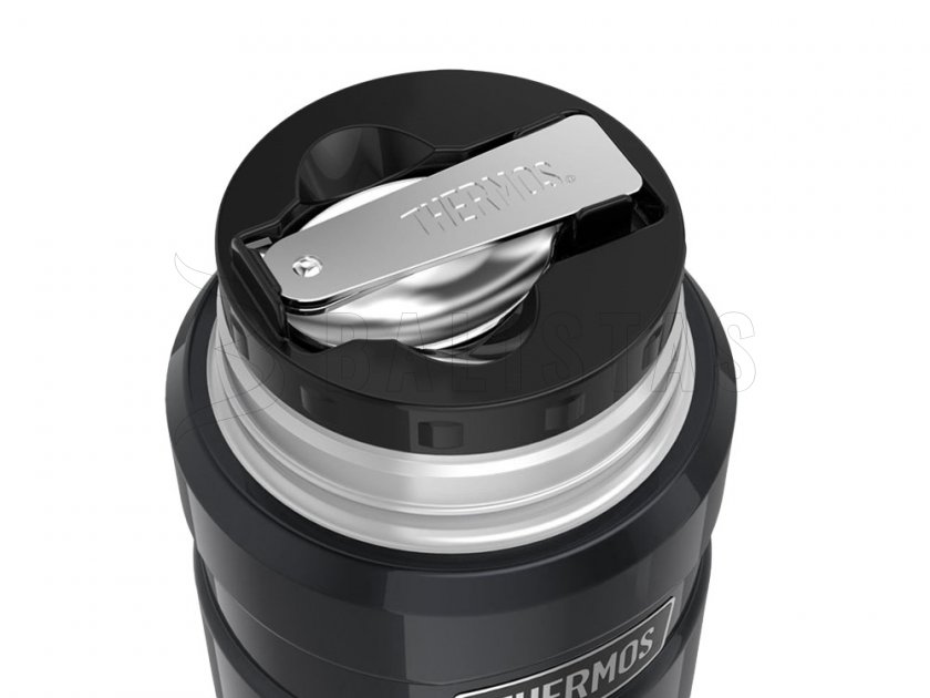 Voedselthermos met lepel Thermos King 0,47 l grafiet