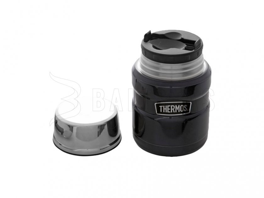 Voedselthermos met lepel Thermos King 0,47 l grafiet