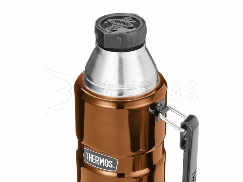 Thermos King thermos 1,2 l marron