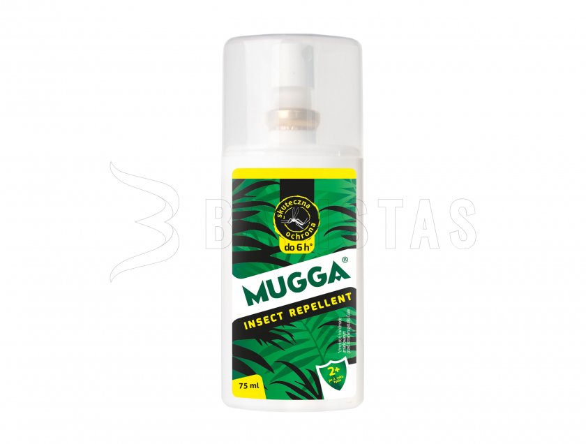 Spray répulsif Mugga 9,4% DEET 75 ml