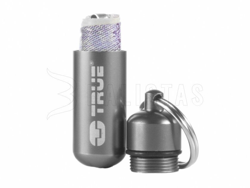 Pendentif avec rangement True Utility CashStash TU241 argenté