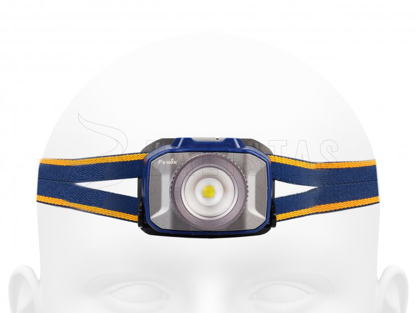 Hoofdlamp met diode Fenix HL40R blauw