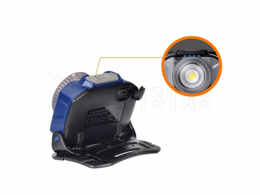 Lampe frontale à LED Fenix HL40R gris