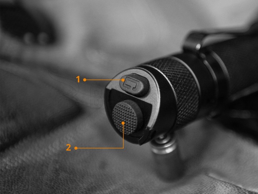 Lampe torche à diode Fenix TK25 Red