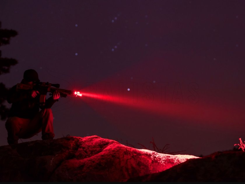 Lampe torche à diode Fenix TK25 Red